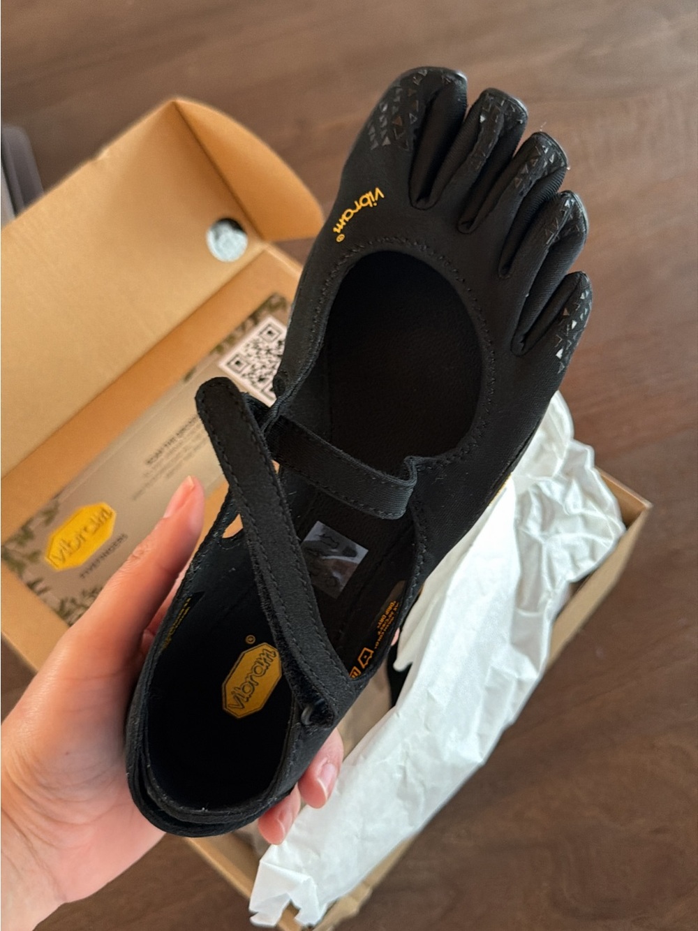 NEW ORIGINAL Vibram Women's Black FiveFingers V-Soul Black